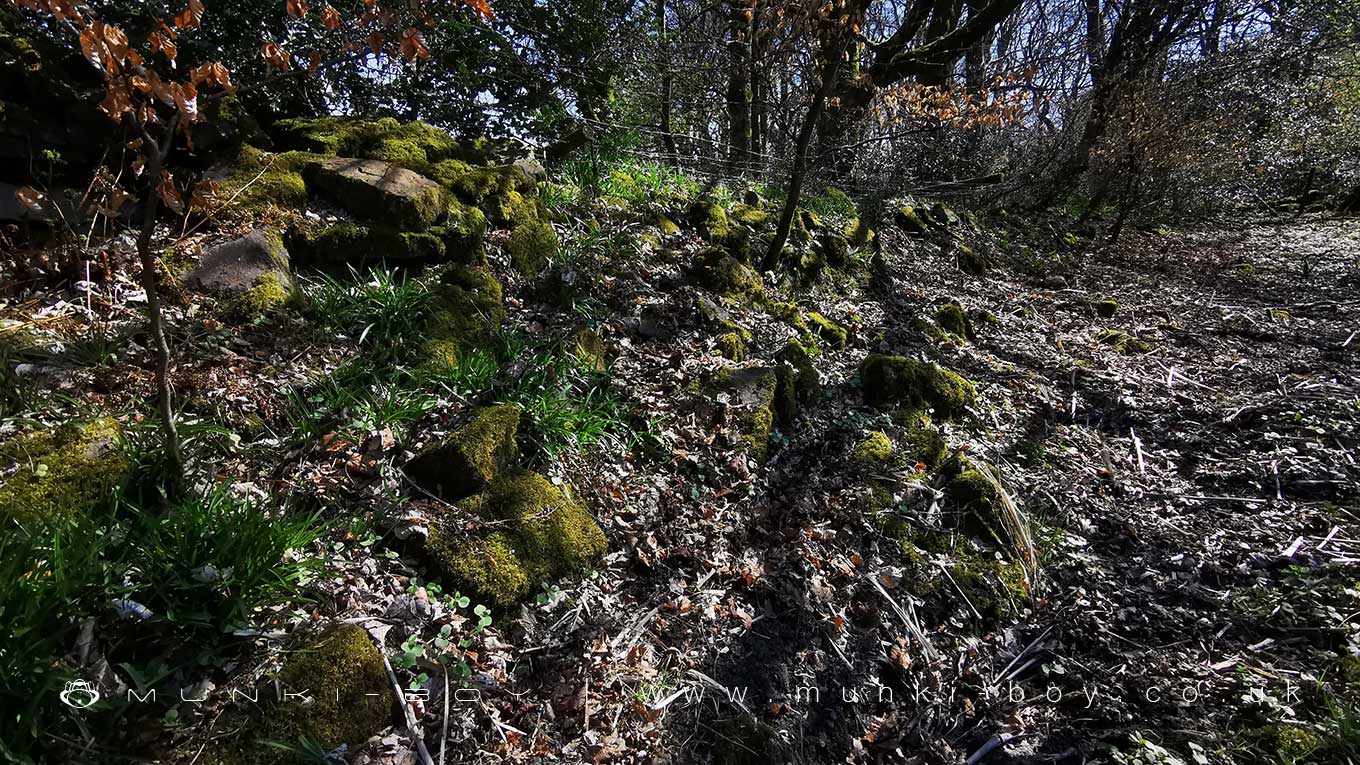 Tramroad Embankment at Smithills