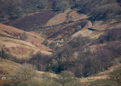 Panniers Pool Waterfall from near Robins Clough